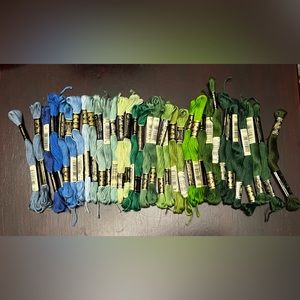 34 pc DMC Embroidery Thread